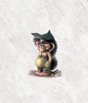 Troll Junge mit Mütze 10cm, nur1 Stück