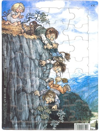 Puzzle klein Kletterer