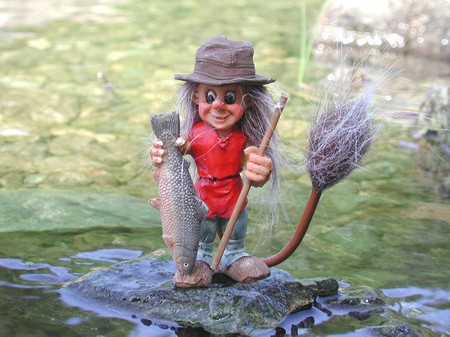 Arild der Hecht-Angler vom Trollteich 10cm