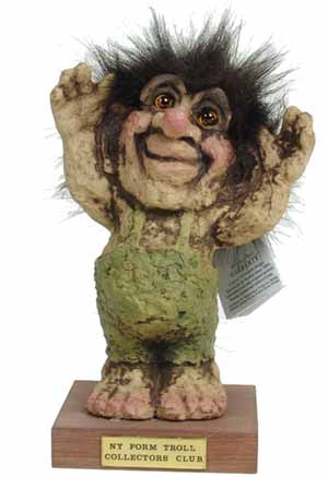 Troll Club Figur 2005 Rarität 19cm, nur noch 1 Stück