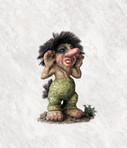 Troll Trainer / Schiedsrichter 16cm